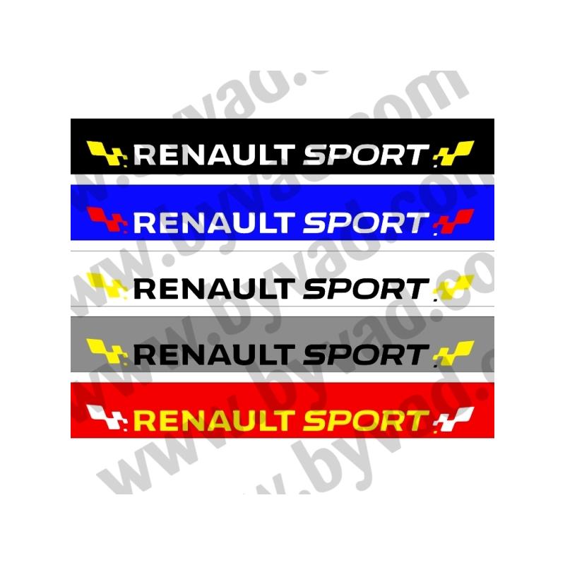 Bandeau Pare soleil RENAULT damiers