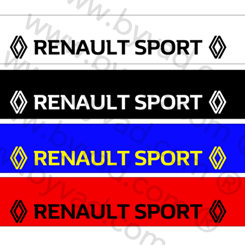 Bandeau pare soleil Renault nouveau logo 2023