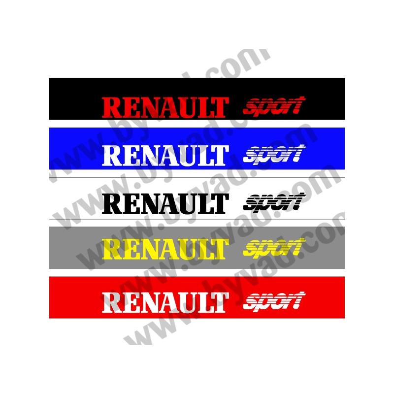 Bandeau pare soleil Renault sport