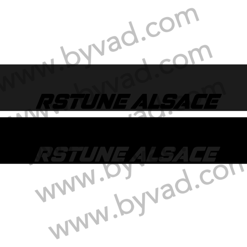 Bandeau Pare soleil RSTune Alsace !