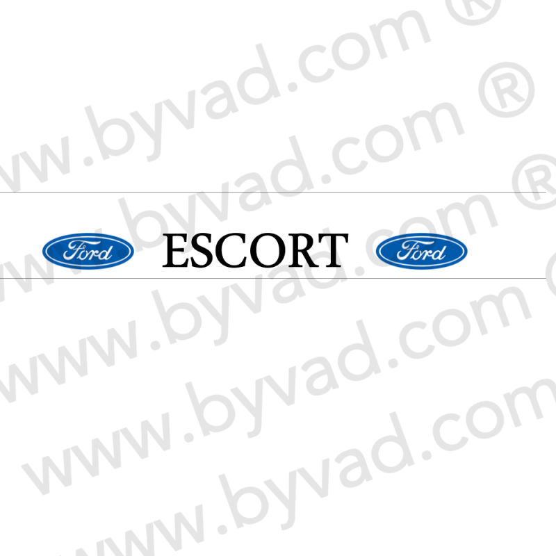 Bandeau pare soleil Ford Escort