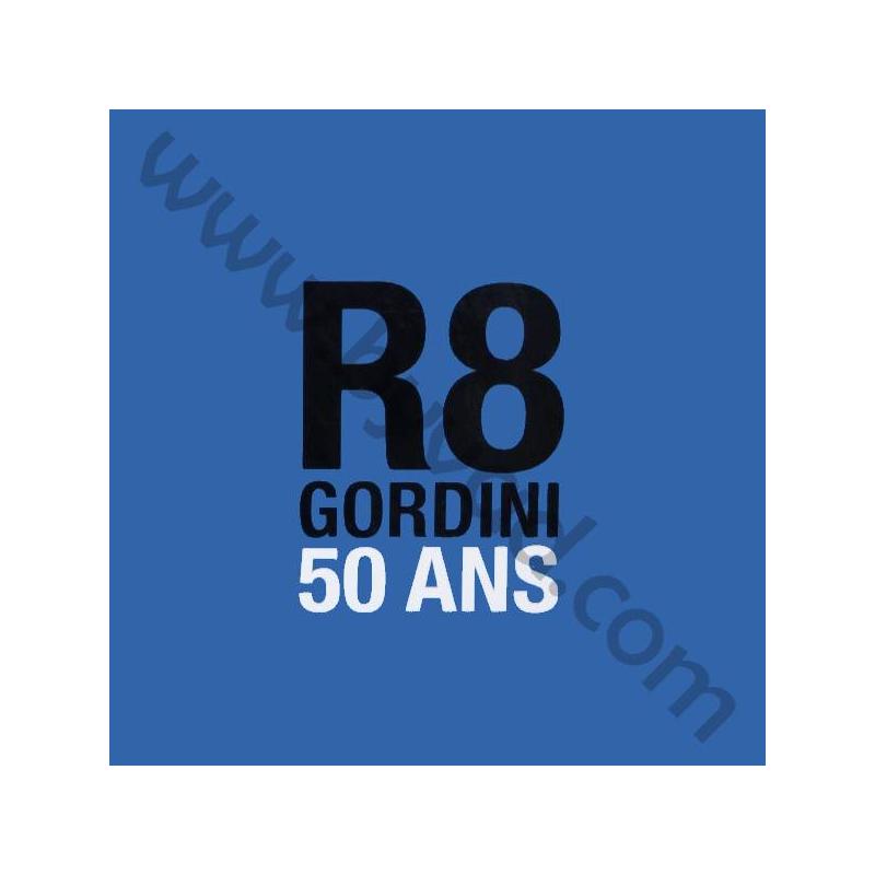 Stickers R8 gordini anniversaire