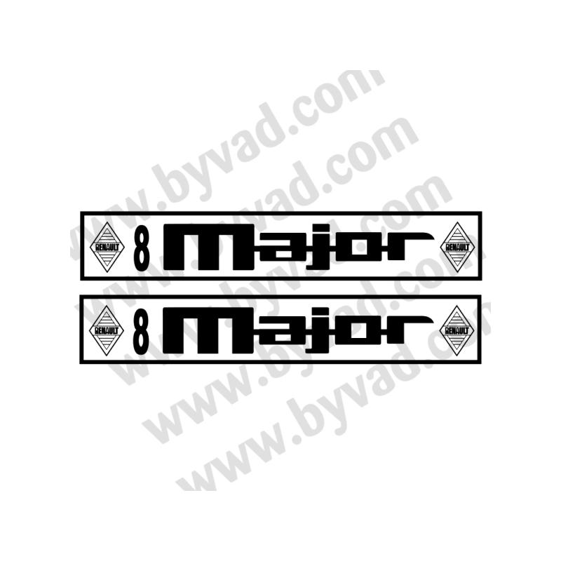 Stickers auto R8 Major