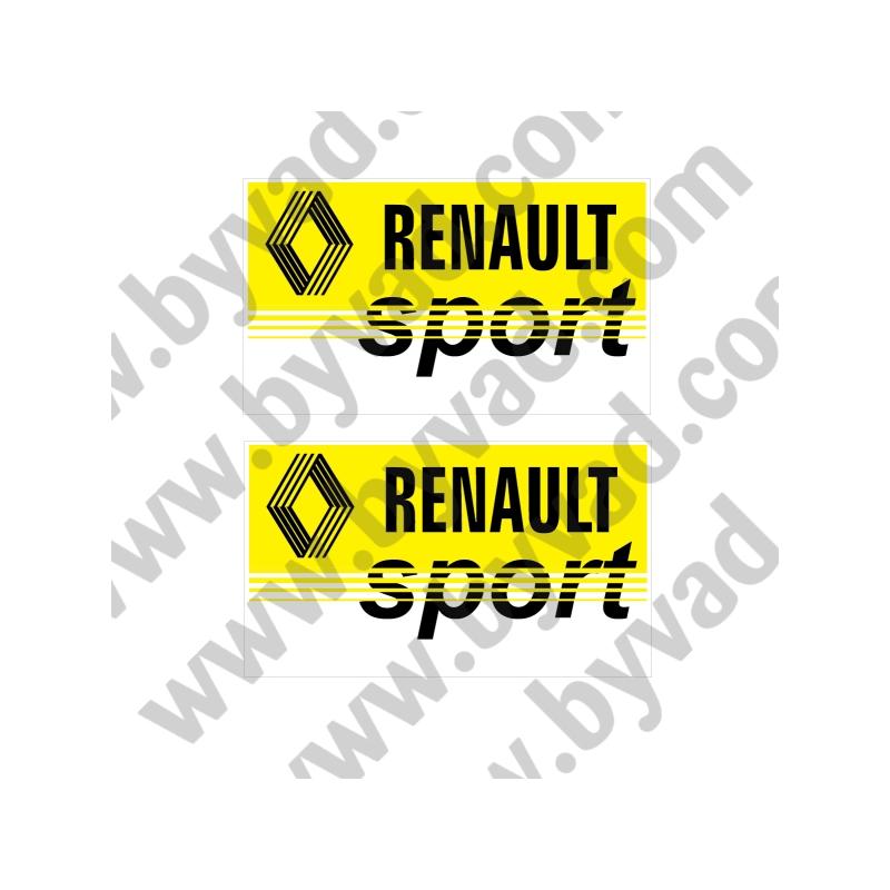 Autocollant Renault 8 MAJOR - STICKERS RENAULT - STICKERS RENAULT -  STICKERS MARQUE AUTO - BYVAD