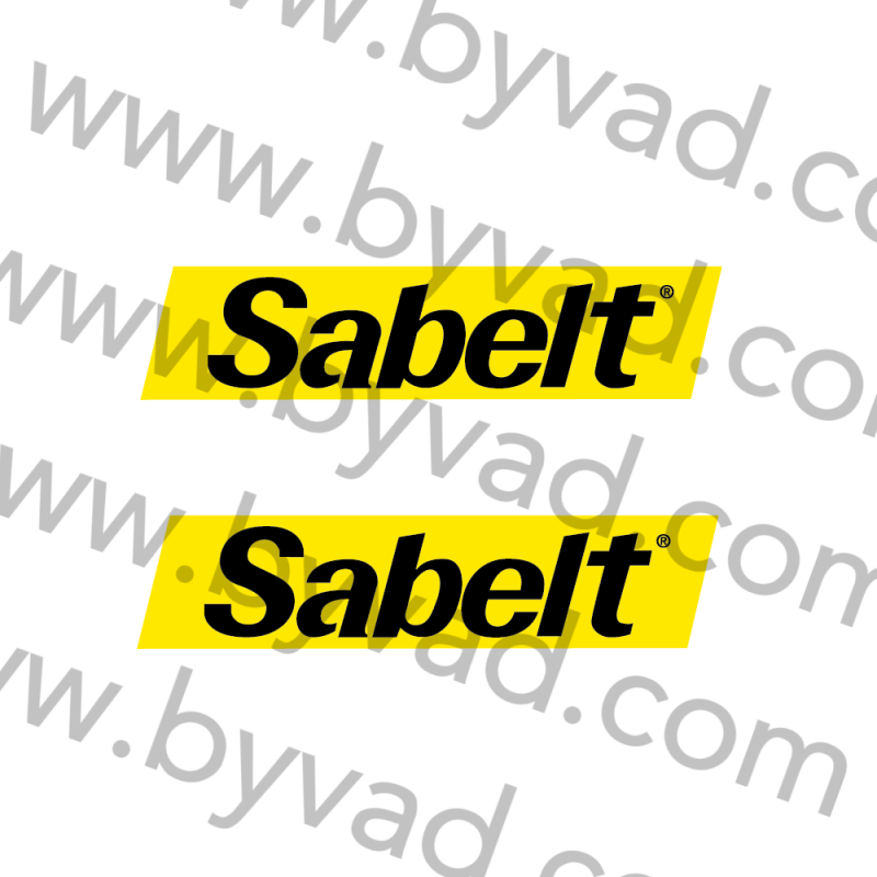 2 Stickers Sabelt
