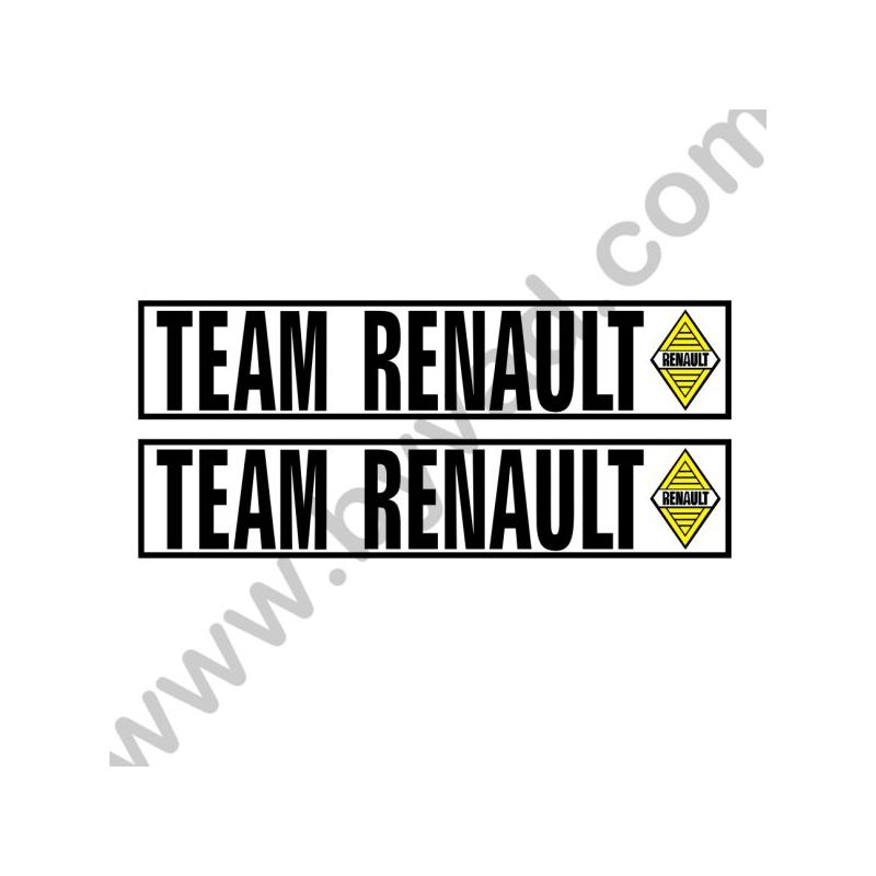 Autocollant voiture ancienne Renault