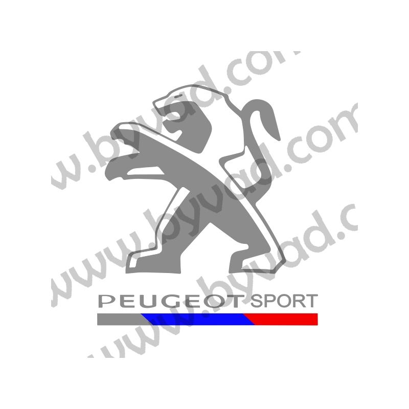 Sticker de toit Peugeot Sport 2015 - STICKERS PEUGEOT - STICKERS PEUGEOT -  STICKERS MARQUE AUTO - BYVAD
