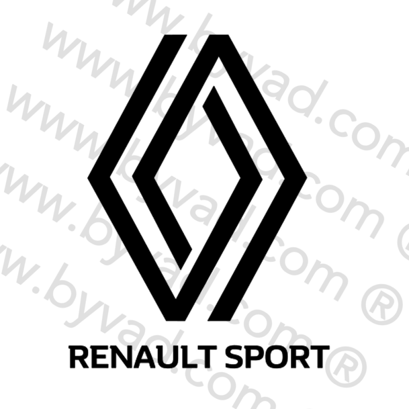 Stickers de toit Losange Renault nouveau