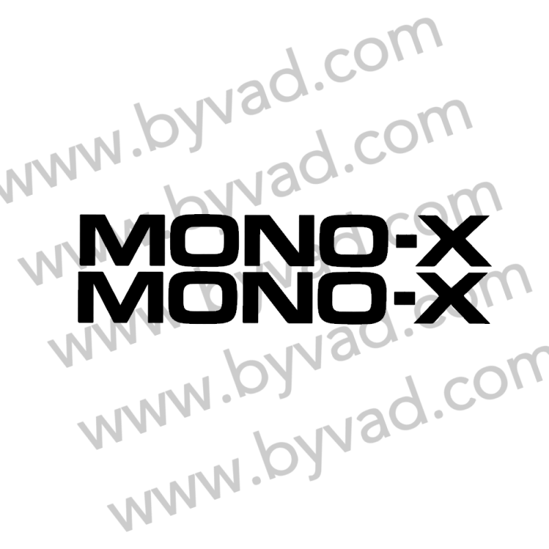 Stickers MONO-X pour YAMAHA YZ