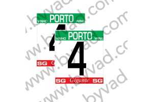 2 Fonds de portière RALLYE DU PORTUGAL 1987