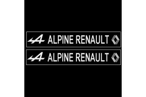 Autocollant ALPINE RENAULT modèle 2