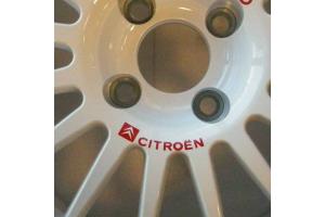 Kit 10 stickers de jante CITROEN