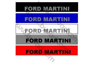 Bandeau pare soleil Ford Martini