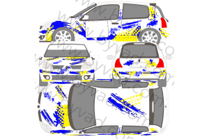 kit déco rallye universel 27