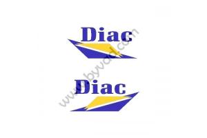 Kit 2 stickers Diac