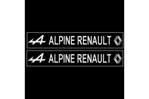 Autocollant ALPINE RENAULT modèle 2