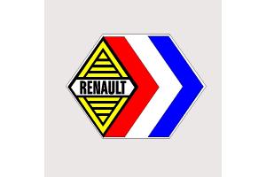 Autocollant Renault Compétition