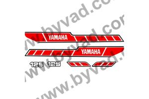 Kit complet stickers YAMAHA 125 RDX 1978