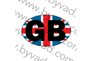 Sticker GB Union Jack