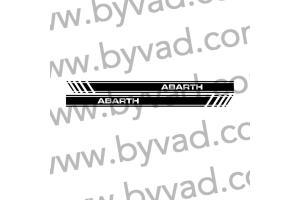 Bandes latérales 500 ABARTH RESTYLEES