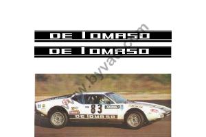Bandes latérales De Tomaso