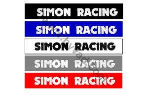 Bandeau pare soleil Simon Racing