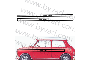 Bandes latérales mini cooper car co