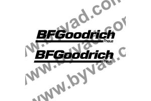 2 Stickers BF Goodrich