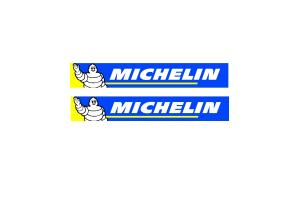 2 Stickers michelin type WRC