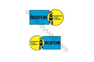2 stickers logo bilstein