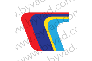 Logo PTS capot style 205 Turbo 16 35 cm