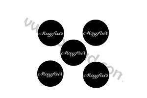 Kit 5 Stickers de Jantes MINI MAYFAIR