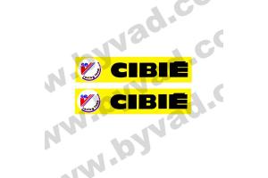 2 Stickers CIBIE SEV