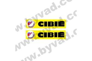 2 Stickers CIBIE SEV