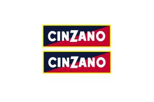 2 Stickers Cinzano