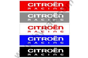 Cache plaque immatriculation CITROEN RACING