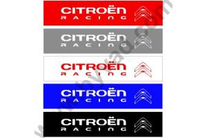 Cache plaque immatriculation CITROEN RACING