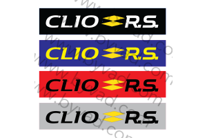 Cache plaque immatriculation CLIO RS