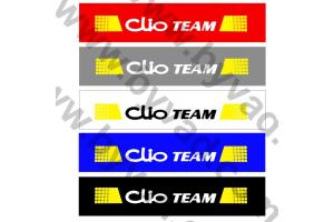 Cache plaque immatriculation Clio TEAM