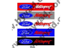 Cache plaque immatriculation FORD MOTORSPORT