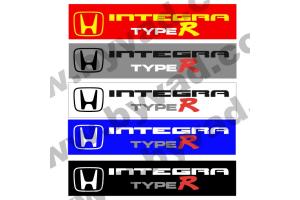 Cache plaque immatriculation HONDA INTEGRA R