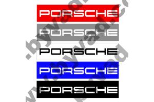 Cache plaque immatriculation PORSCHE