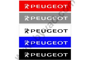 Cache plaque immatriculation PEUGEOT SPORT