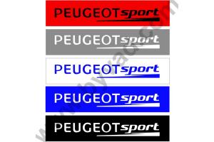 Cache plaques immatriculation PEUGEOT SPORT