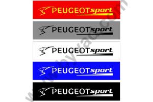 Cache plaque immatriculation PEUGEOT SPORT