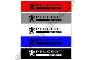 Cache plaque immatriculation PEUGEOT SPORT