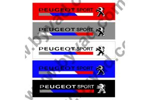 Cache plaque immatriculation PEUGEOT SPORT