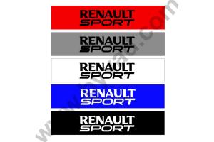 Cache plaque immatriculation RENAULT SPORT