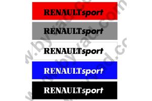 Cache plaque immatriculation RENAULT SPORT