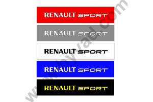 Cache plaque immatriculation RENAULT SPORT